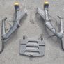 Givi motorcycle touring hard cases with Wingrack and Top Case Plate Image 2