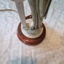 Vintage Italian lamp female figure Image 3