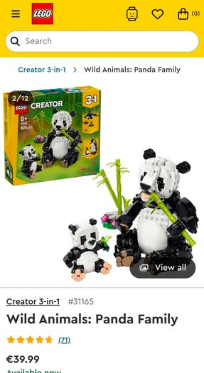Lego creator 3 in 1 set