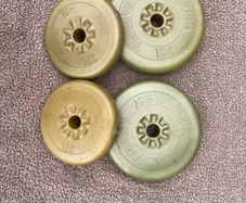 York Barbell 13.6kg Weight Plate Set
