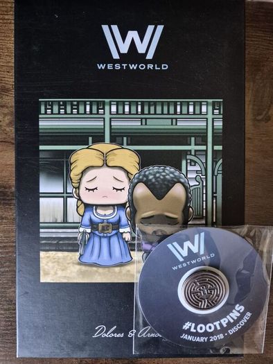 Westworld Model and Pin