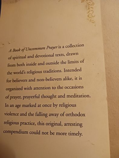 A Book of Uncommon Prayer / Theo Dorgan/ 2007/ Penguin