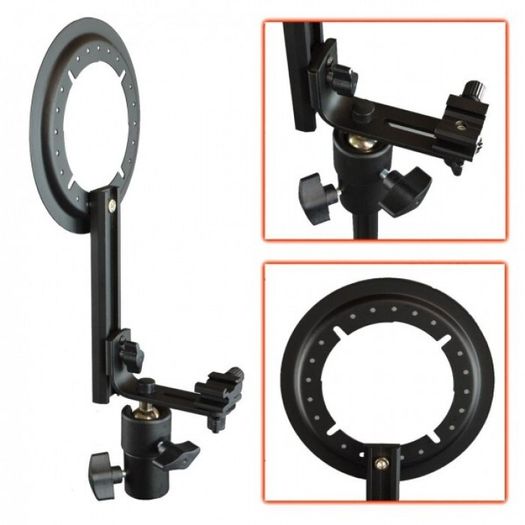 43122 60 x 60cm Portable Studio Soft Flash Softbox  2m Stand X2 L-Type Bracket