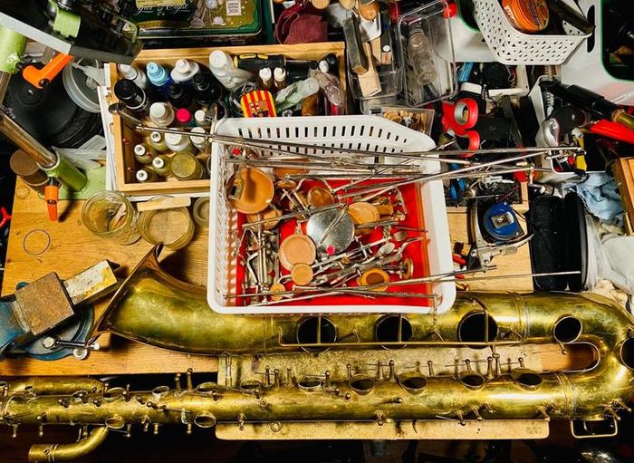 Vintage Wellklang/Keilwerth Low A Baitone Saxophone
