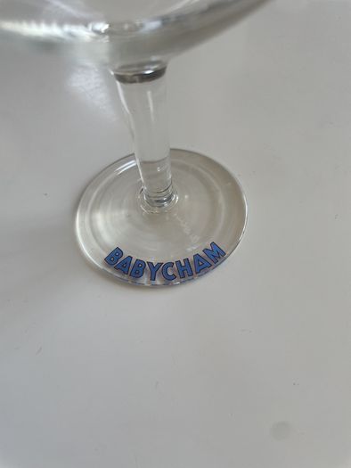 Vintage Babycham Glass