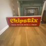 Vintage antique Chip Stick sign Image 3
