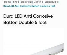 dura twin 52w 1500mm led
