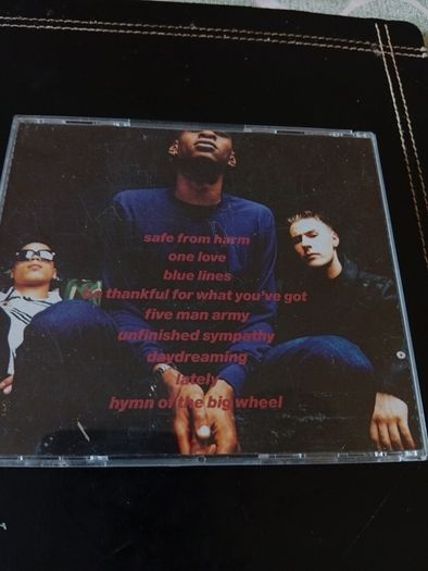 Massive Attack cd album Blue Lines
