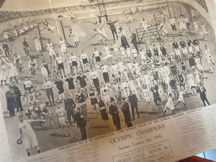 1908 London Olympic Poster