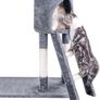145cm Cat Scratch Posts Stable Cat Climbing Tower Multi-Level Cat Activity Trees for Indoor Cats, Pet Activity Furniture Play House for Kitty Kitten (FREE POSTAGE) Image 4