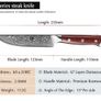 Knife with Rosewood Handle with Gift Box Image 7