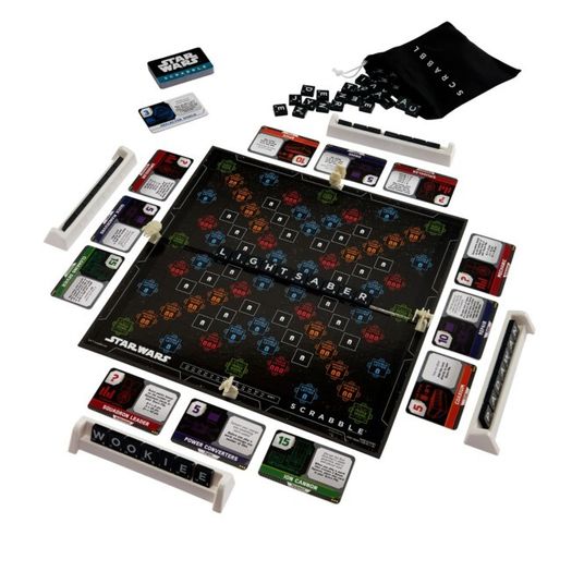 Brand New Mattel Scrabble Star Wars Edition Board Game