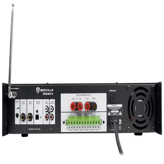 Rockville RCS180-6 Bundle