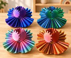Gear Ball Fidget Toy - 3D - 4 Colors