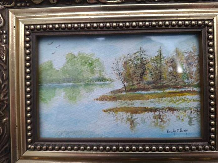 Original Watercolour Painting in beautiful frame by Cork Artist