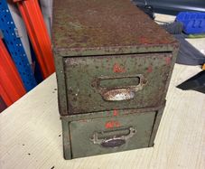 Set of 2 Veteran Series Vintage Drawers