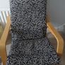 Rocking Chair & Footstool Image 3