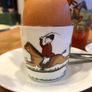 Vintage Crown Staffordshire Hunting Scene Bone China Egg Cups Pair - Perfect Condition Image 5