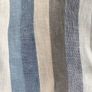 Size 8 Blue, Cream and Brown Striped Trousers Image 5