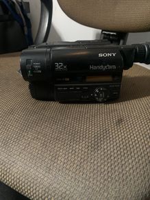 Vintage sony camcorder