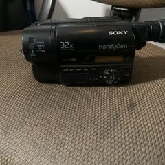 Vintage sony camcorder