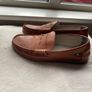 Next Brown Leather Shoes - Size 3 Image 3