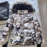 Canada Goose S mens Camouflage coat with fur Image 8