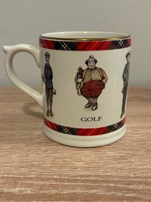 Vintage Marks & Spencer Golf Mug