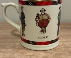 Vintage Marks & Spencer Golf Mug