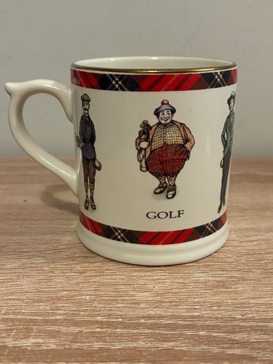 Vintage Marks & Spencer Golf Mug