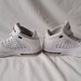 2017 Jordans size 4 eu 36.5 white leather in excellent condition Image 6