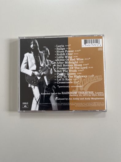 Eric Clapton - Rainbow Concert : Remastered plus bonus tracks