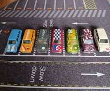 1/64 Hot Wheels Datsun 510 Wagon Lot x 7, Mystery Models, 5 Pack Loose Vgc