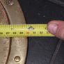 2X Antique Bronze Porthole Mirror - Like Vintage Brass Image 5