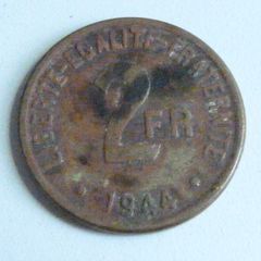 France  Allied Forces coinage