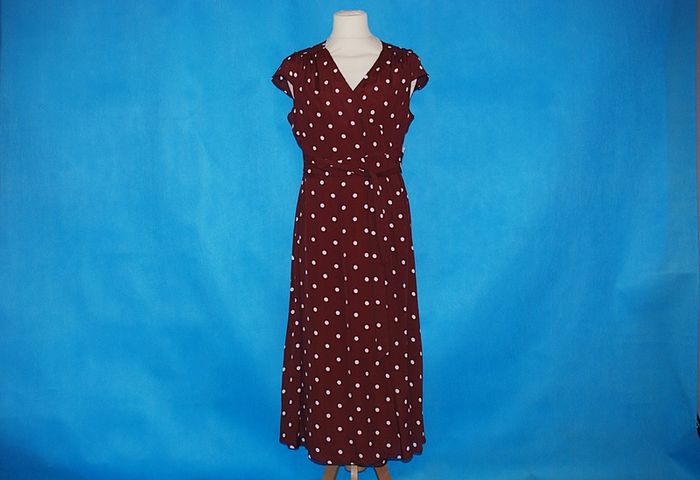 Ivy & Oak Polka Dot Wrap Dress - Maxi Dress