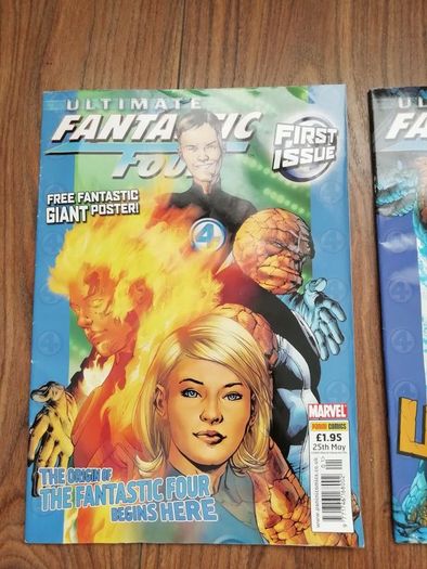 ultimate fantastic four #1 & #2