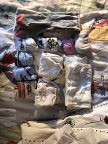 Girl underwear set (socks, briefs, vests and a pair of tights)