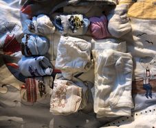 Girl underwear set (socks, briefs, vests and a pair of tights)