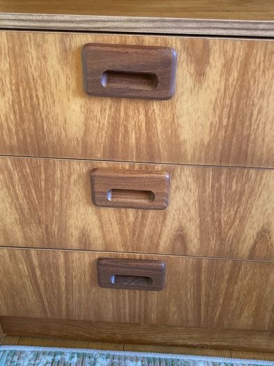 Mid century modern wall unit / storage display unit