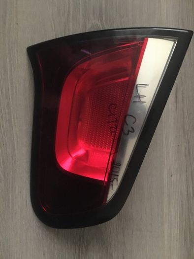 2014 citroen c3 tail light inner passenger side LH side