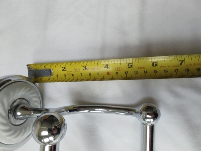 Stainless Steel Vintage Double towel holder