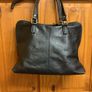 Black leather Rowallan shoulder bag Image 2
