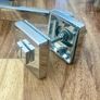 11 Pairs of Solid Brass Internal Door Handles chrome/brass Image 7