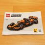 instruction booklets for five different LEGO Speed Champions Formula 1  race car building sets Image 4