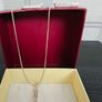925 Sterling Silver Bar Pendant & Earrings Set Image 3