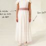 White dress with light pink belt age 11 (bought from Mango summer 2025) Image 6
