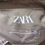 Zara Black / Dark Green Reversible Water Repellent Long Puffer Coat L Image 3