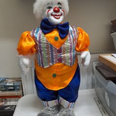 80s Vintage Bond Street Collection Clown Doll