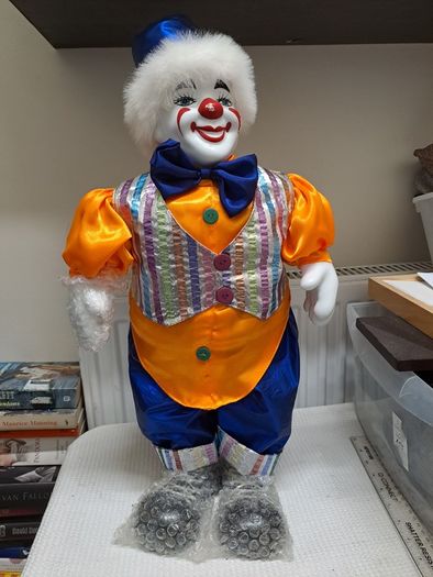 80s Vintage Bond Street Collection Clown Doll